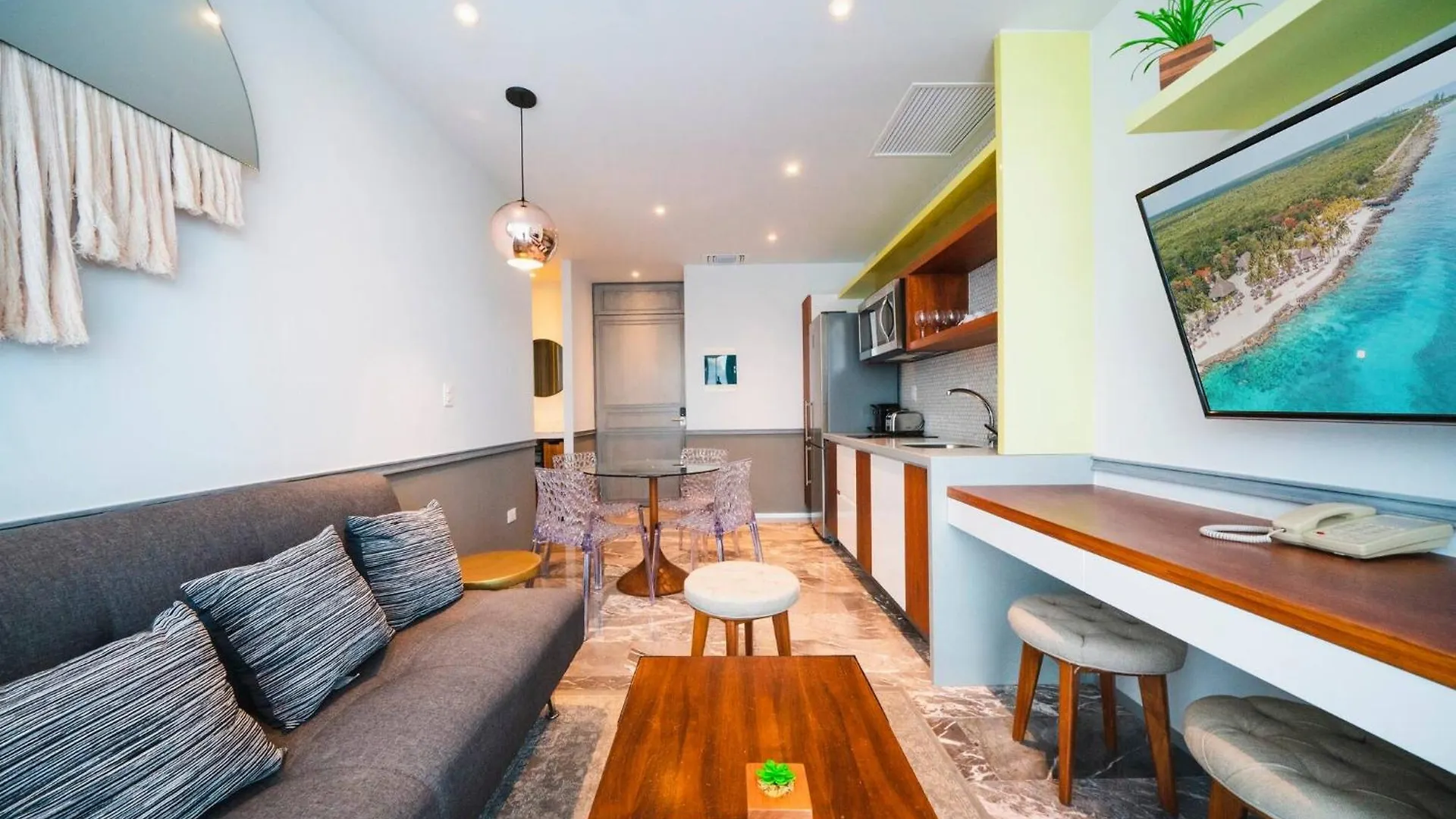 شقة Luxury 1 Bedroom Condo With Rooftop Pool - Singular Joy Residences, Jojo بلايا ديل كارمن
